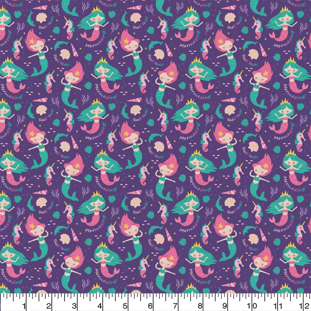 Mermaids & Nature - 5 Piece Fat Quarter Bundle